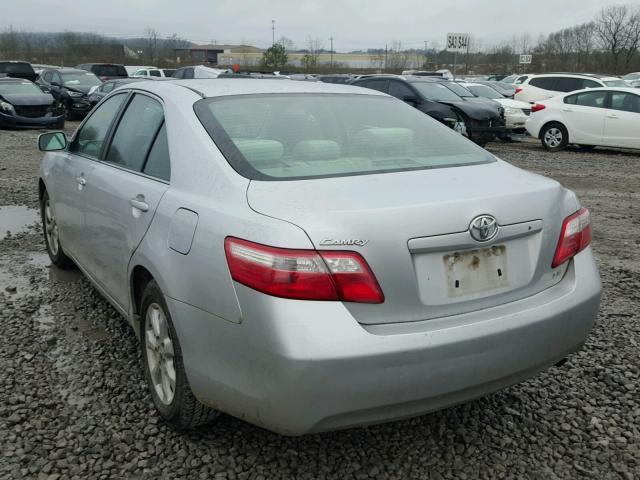 4T1BE46K98U261749 - 2008 TOYOTA CAMRY CE SILVER photo 3