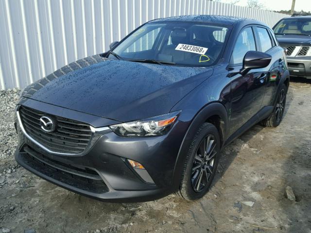 JM1DKDC77H0172484 - 2017 MAZDA CX-3 TOURI GRAY photo 2