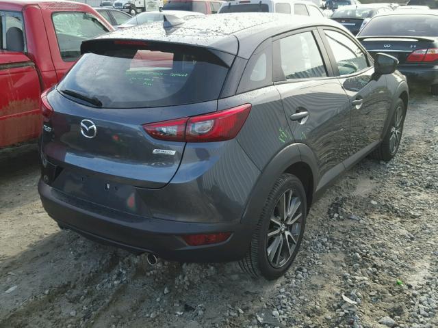 JM1DKDC77H0172484 - 2017 MAZDA CX-3 TOURI GRAY photo 4