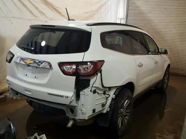 1GNKVGKD8GJ304353 - 2016 CHEVROLET TRAVERSE L WHITE photo 4