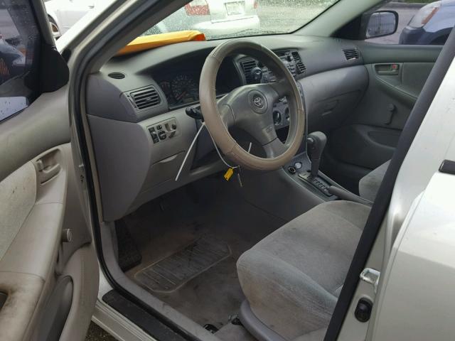 JTDBR32E232000356 - 2003 TOYOTA COROLLA CE GRAY photo 9