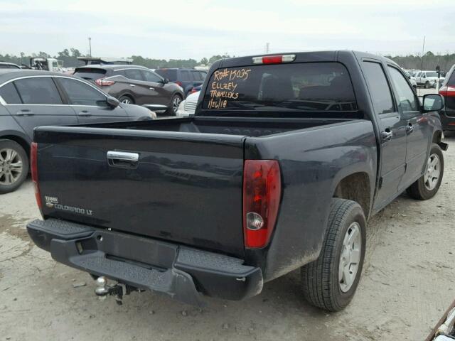 1GCDSCF91C8104408 - 2012 CHEVROLET COLORADO L BLACK photo 4