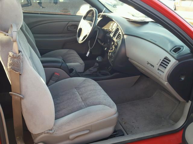2G1WW12E959215504 - 2005 CHEVROLET MONTE CARL წითელი ფოტო 5