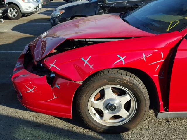 2G1WW12E959215504 - 2005 CHEVROLET MONTE CARL წითელი ფოტო 9