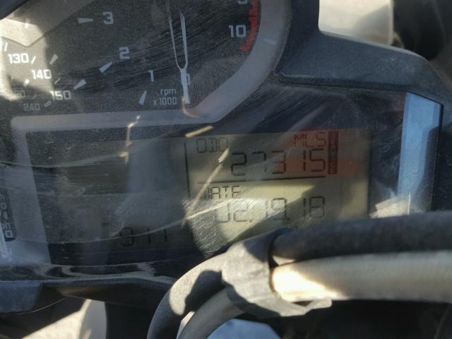 WB10A1200GZ665581 - 2016 BMW R1200 GS A BLUE photo 8