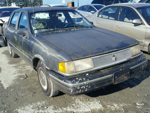 1MEPM36X0KK625318 - 1989 MERCURY TOPAZ GS GRAY photo 1