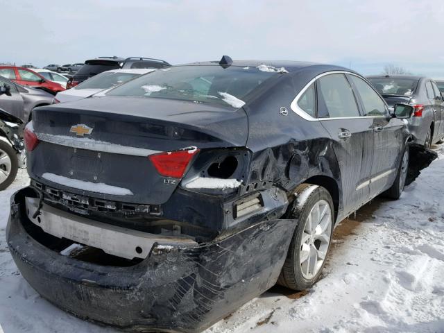 2G1155S32E9236729 - 2014 CHEVROLET IMPALA LTZ BLUE photo 4