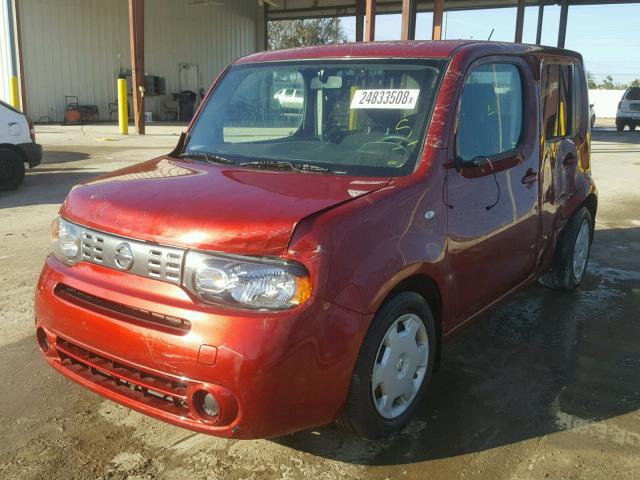 JN8AZ2KR5ET351935 - 2014 NISSAN CUBE S BURGUNDY photo 2