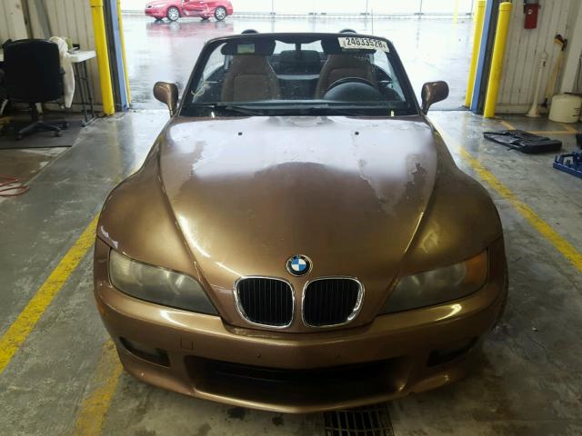 WBACN33401LM01821 - 2001 BMW Z3 2.5 BROWN photo 9