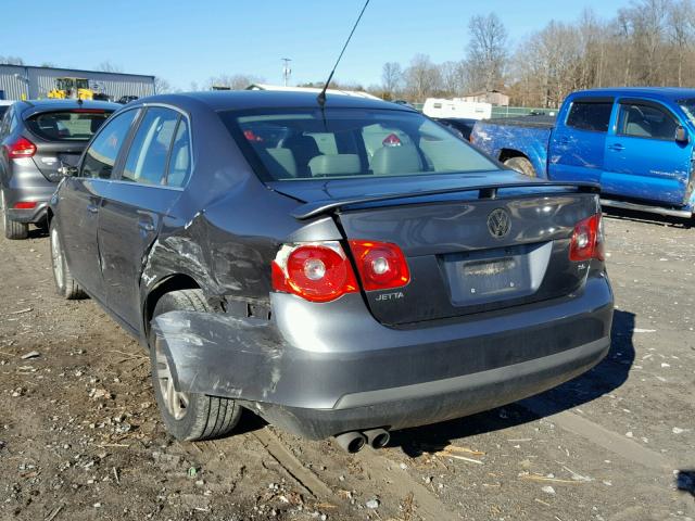 3VWEG71K67M078653 - 2007 VOLKSWAGEN JETTA WOLF GRAY photo 3