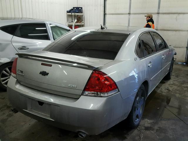 2G1WD58C369186599 - 2006 CHEVROLET IMPALA SUP 银色 照片 4