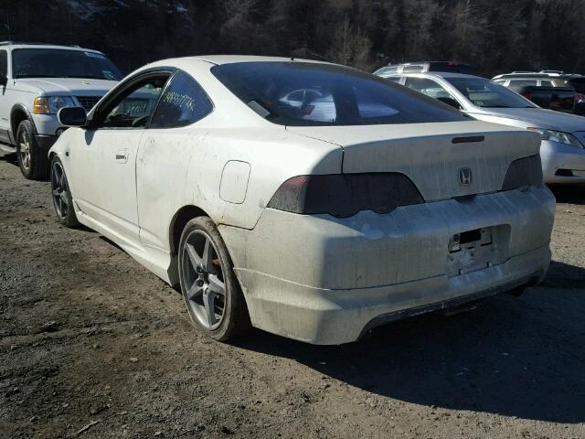 JH4DC53063C016979 - 2003 ACURA RSX TYPE-S WHITE photo 3