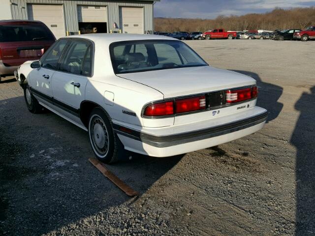 1G4HR52LXSH564736 - 1995 BUICK LESABRE LI WHITE photo 3