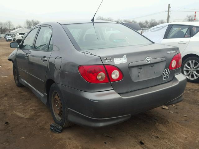 2T1BR32E86C680351 - 2006 TOYOTA COROLLA CE GRAY photo 3