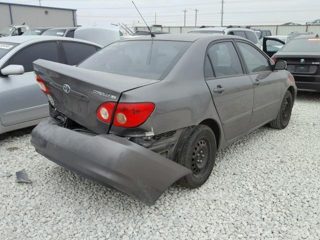 1NXBR32E88Z044658 - 2008 TOYOTA COROLLA CE BROWN photo 4