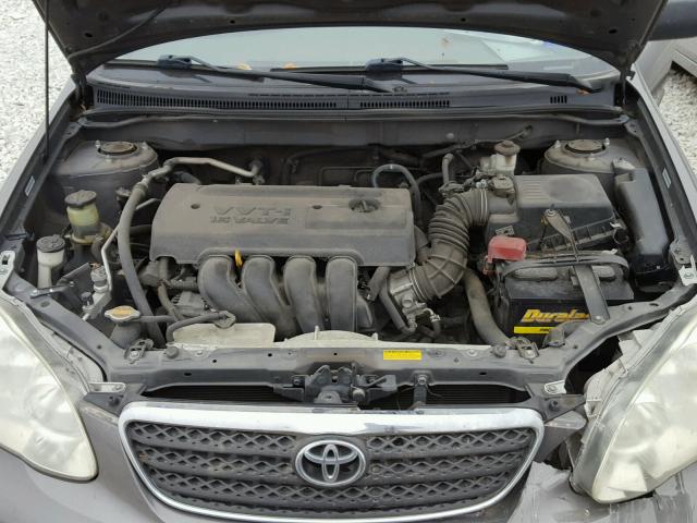 1NXBR32E88Z044658 - 2008 TOYOTA COROLLA CE BROWN photo 7