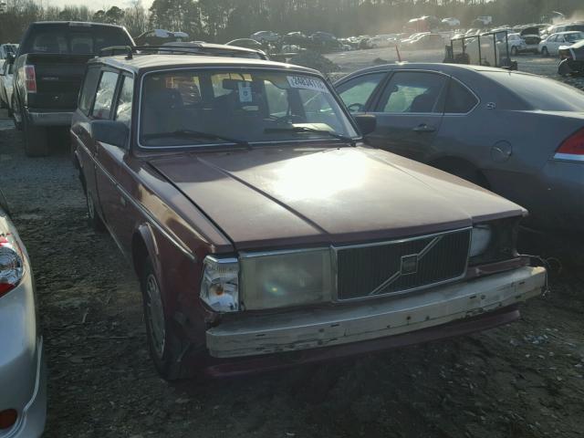 YV1AX8858K1830876 - 1989 VOLVO 245 DL BURGUNDY photo 1