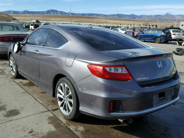 1HGCT2B89FA006211 - 2015 HONDA ACCORD EXL GRAY photo 3