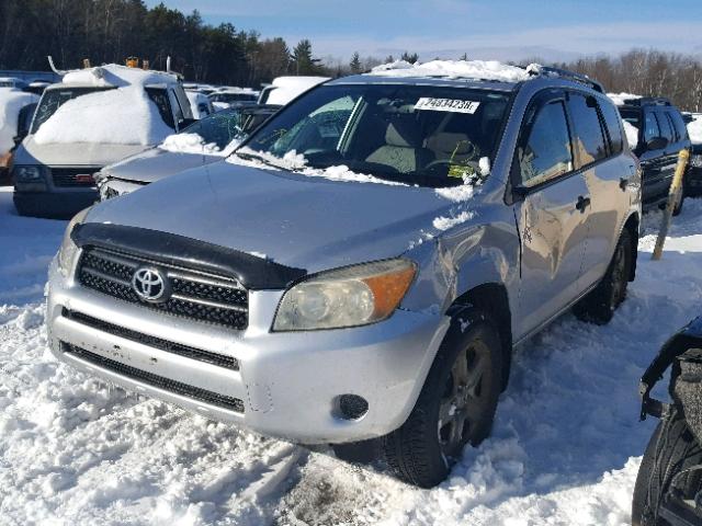 JTMBD33V566013807 - 2006 TOYOTA RAV4 SILVER photo 2