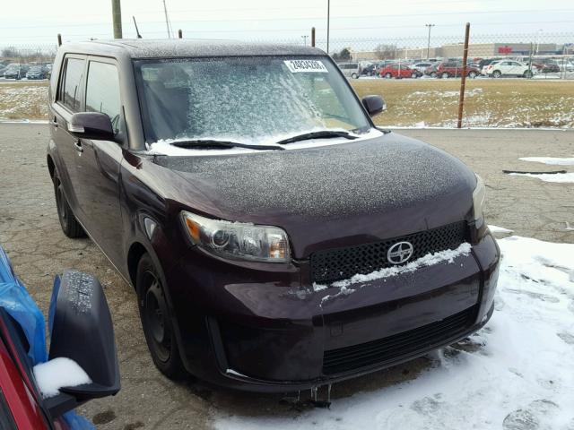 JTLKE50E881053378 - 2008 TOYOTA SCION XB MAROON photo 1