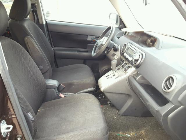 JTLKE50E881053378 - 2008 TOYOTA SCION XB 栗色 照片 5