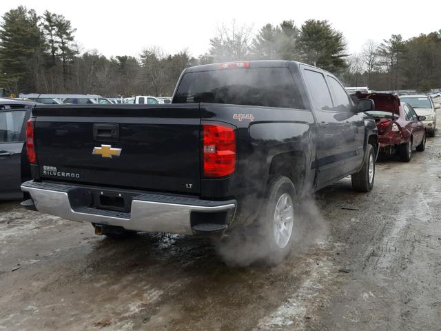 3GCUKREC7GG377109 - 2016 CHEVROLET SILVERADO BLACK photo 4