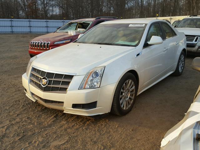 1G6DE5EY3B0142797 - 2011 CADILLAC CTS LUXURY WHITE photo 2