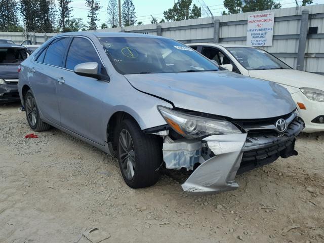 4T1BF1FKXFU074948 - 2015 TOYOTA CAMRY LE SILVER photo 1