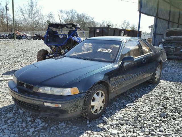 JH4KA8261RC002761 - 1994 ACURA LEGEND L GREEN photo 2