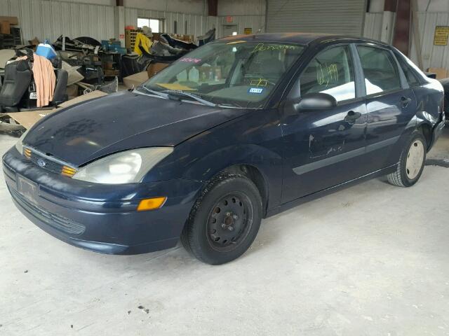 1FAFP33P13W118968 - 2003 FORD FOCUS LX BLUE photo 2