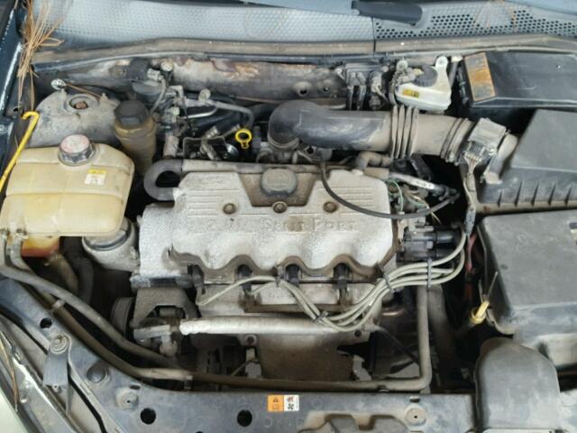 1FAFP33P13W118968 - 2003 FORD FOCUS LX BLUE photo 7