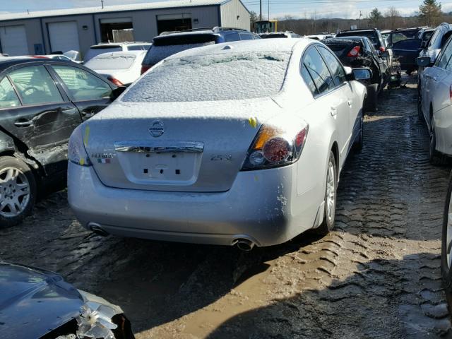 1N4AL2AP0CC257395 - 2012 NISSAN ALTIMA BAS SILVER photo 4