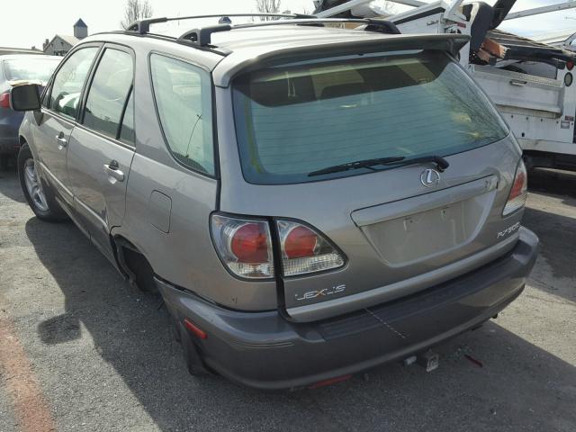 JTJHF10U710172373 - 2001 LEXUS RX 300 BEIGE photo 3