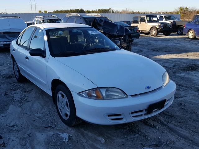 1G1JF524117109746 - 2001 CHEVROLET CAVALIER L WHITE photo 1