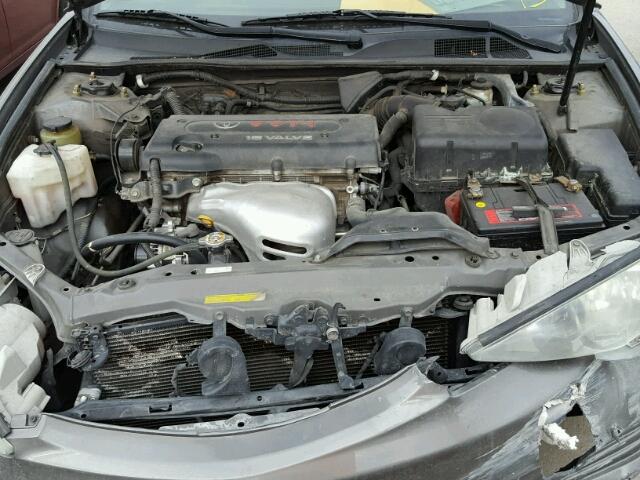 4T1BE32K84U922598 - 2004 TOYOTA CAMRY LE GRAY photo 7
