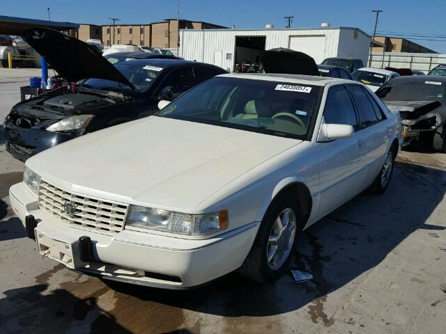 1G6KY5294VU823592 - 1997 CADILLAC SEVILLE ST WHITE photo 2