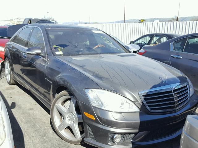 WDDNG79X78A177246 - 2008 MERCEDES-BENZ S 65 AMG GRAY photo 1