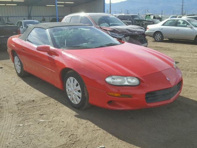 2G1FP32K912144841 - 2001 CHEVROLET CAMARO RED photo 1