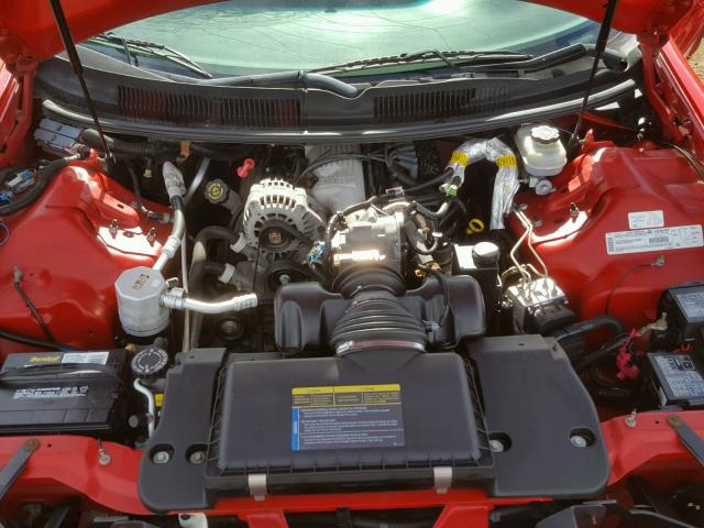 2G1FP32K912144841 - 2001 CHEVROLET CAMARO RED photo 7