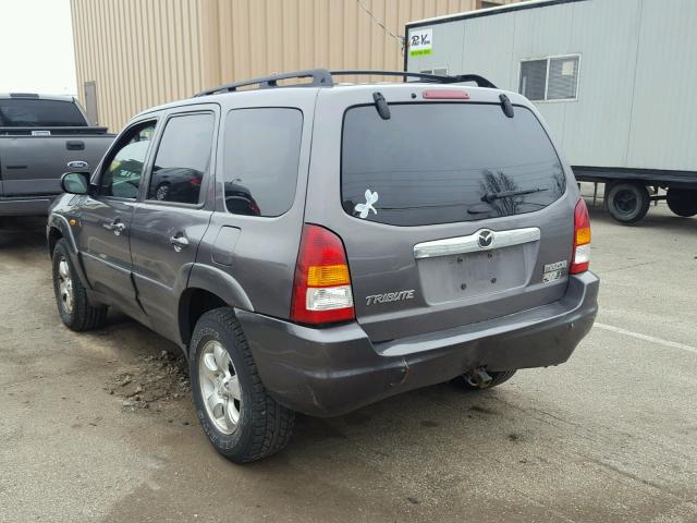 4F2CZ06163KM51249 - 2003 MAZDA TRIBUTE ES 灰色 照片 3