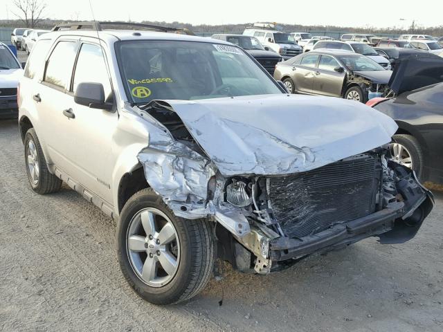 1FMCU0D77CKC25593 - 2012 FORD ESCAPE XLT SILVER photo 1