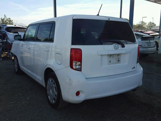 JTLZE4FE9CJ019653 - 2012 TOYOTA SCION XB თეთრი ფოტო 3