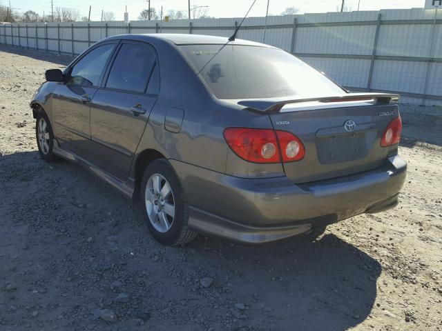 1NXBR32E67Z784000 - 2007 TOYOTA COROLLA CE SILVER photo 3