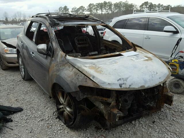 JN8AZ1MU1AW007491 - 2010 NISSAN MURANO S BURN photo 1