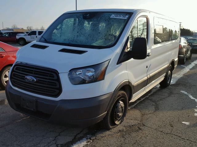 1FTYE1ZM0GKA25981 - 2016 FORD TRANSIT T- WHITE photo 2