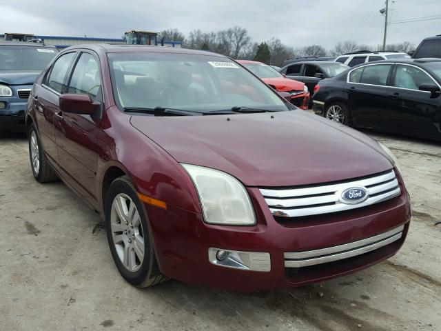 3FAHP08136R206665 - 2006 FORD FUSION SEL MAROON photo 1