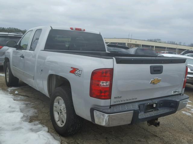 1GCSKSE32AZ190687 - 2010 CHEVROLET SILVERADO SILVER photo 3