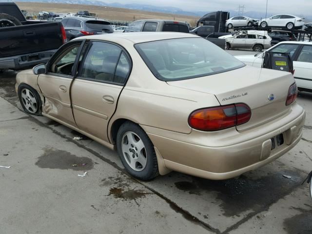 1G1NE52J33M673090 - 2003 CHEVROLET MALIBU LS ოქროსფერი ფოტო 3