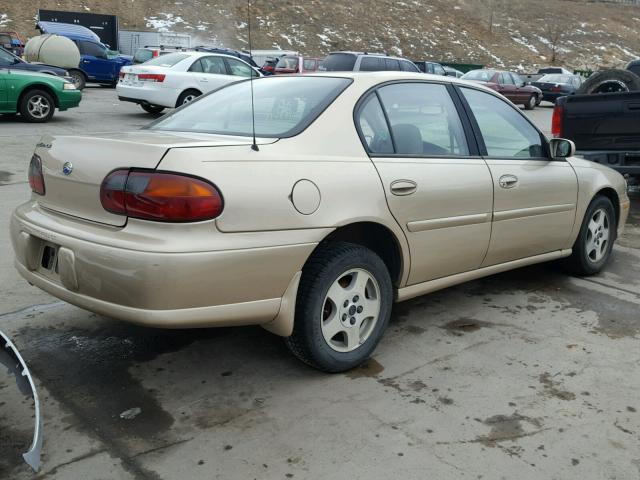 1G1NE52J33M673090 - 2003 CHEVROLET MALIBU LS ოქროსფერი ფოტო 4