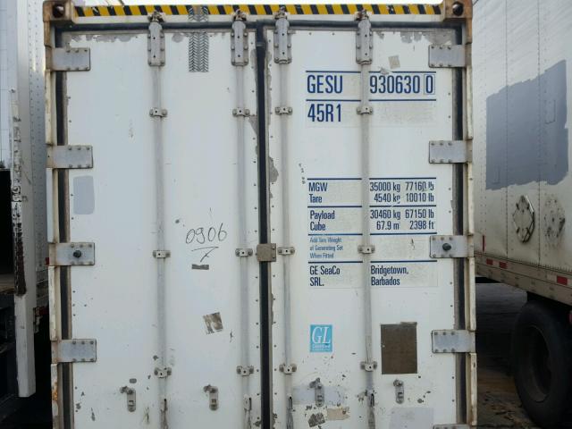 GESU9306300 - 2006 CIMC REEFER TRL WHITE photo 6